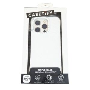 C3O CASETiFY Essentials‎ Ripple Case w/ Magsafe for iPhone 16 Pro White Open Box